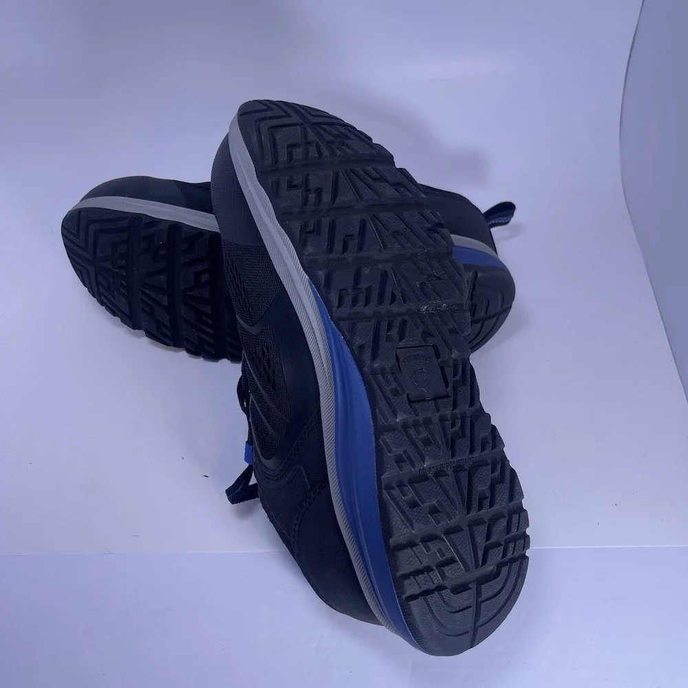 COMPOSITE TOE Work Men's Shoes Size 7‎ Black/Blue